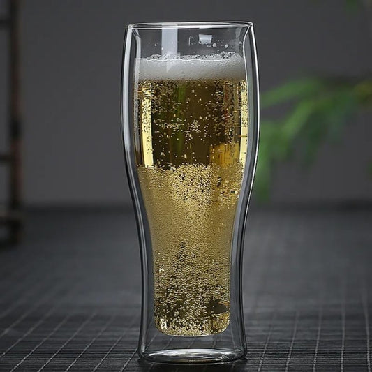 Big Tall Beer Glass - Pilsner Style for Beer, Soda, Fresh Juice (1 Piece)