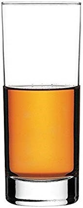 Water Glasses Set of 6 - 270ML Transparent Long Glass | Highball Glasses | Juice Glass