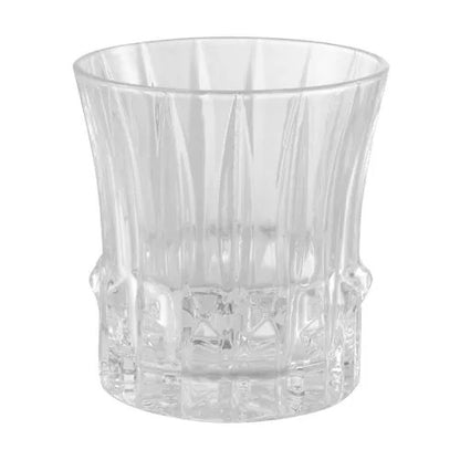 Italian Premium Big Whiskey Glasses - Set of 6, Transparent, Drinking Whisky Glass - Bar Glasses for Alcoholic and Cocktail Drinks