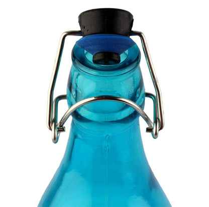 Glassware Glass Color Water Bottle, Random Color, 1 Litre