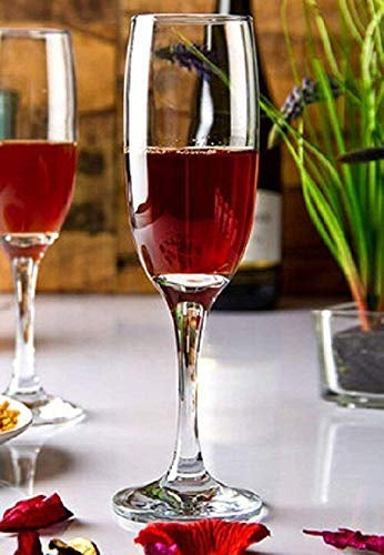 Italian Premium Luxury Champagne Flutes - Elegant and Stylish Long Stem Crystal Glasses