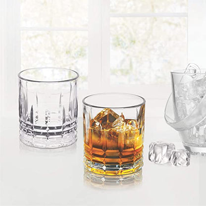 Unbreakable Stemless Wine & Whiskey Glasses - Set of 6 - 310 ML | Shatterproof Glassware