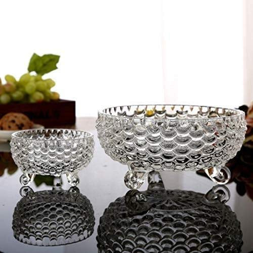 Crystal Glass Bowl Set - Set of 7 | Transparent Edition for Serving Bowl