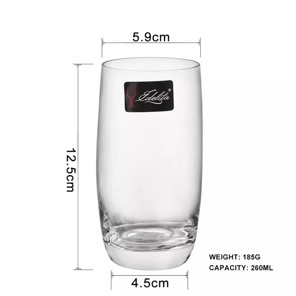 Classic Whisky Glass - Pack of 6 - 380ml