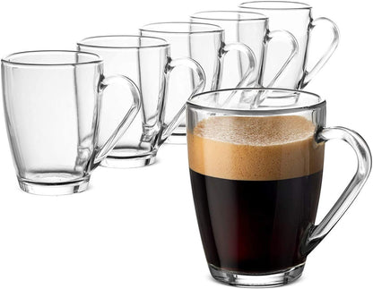 Glass Mug 230ML 6PCS - Versatile Glassware